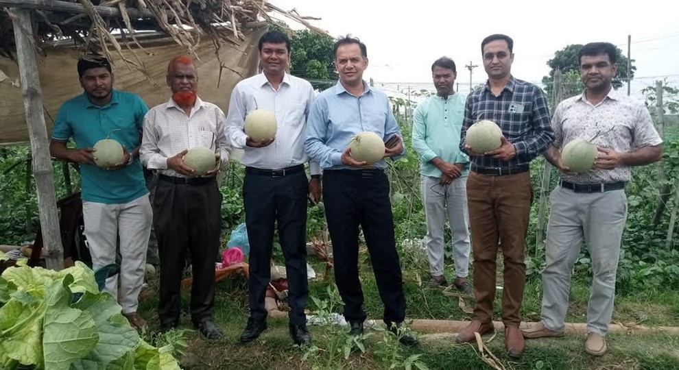 জীবননগরে কৃষকের রকমেলন ফলের বাগান পরিদর্শন করলেন জেলা প্রশাসক