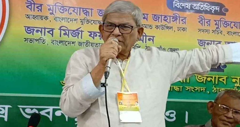 নির্বাচন পিছিয়ে গেলে দেশের সর্বনাশ হয়ে যাবে: মির্জা ফখরুল