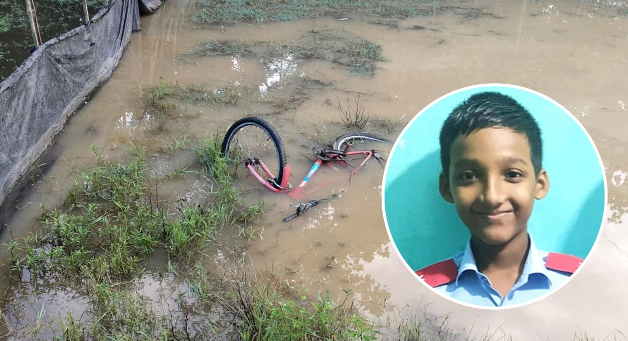 সাইকেল নিয়ে বের হয়ে নিখোঁজ, ডোবায় মিলল শিশুর মরদেহ