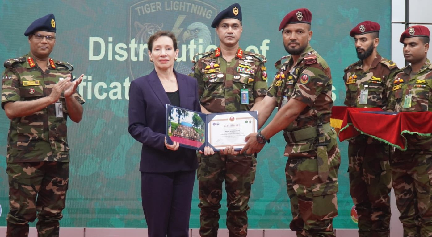 এক্সারসাইজ টাইগার লাইটনিং ২০২৫ এর সমাপনী অনুষ্ঠিত