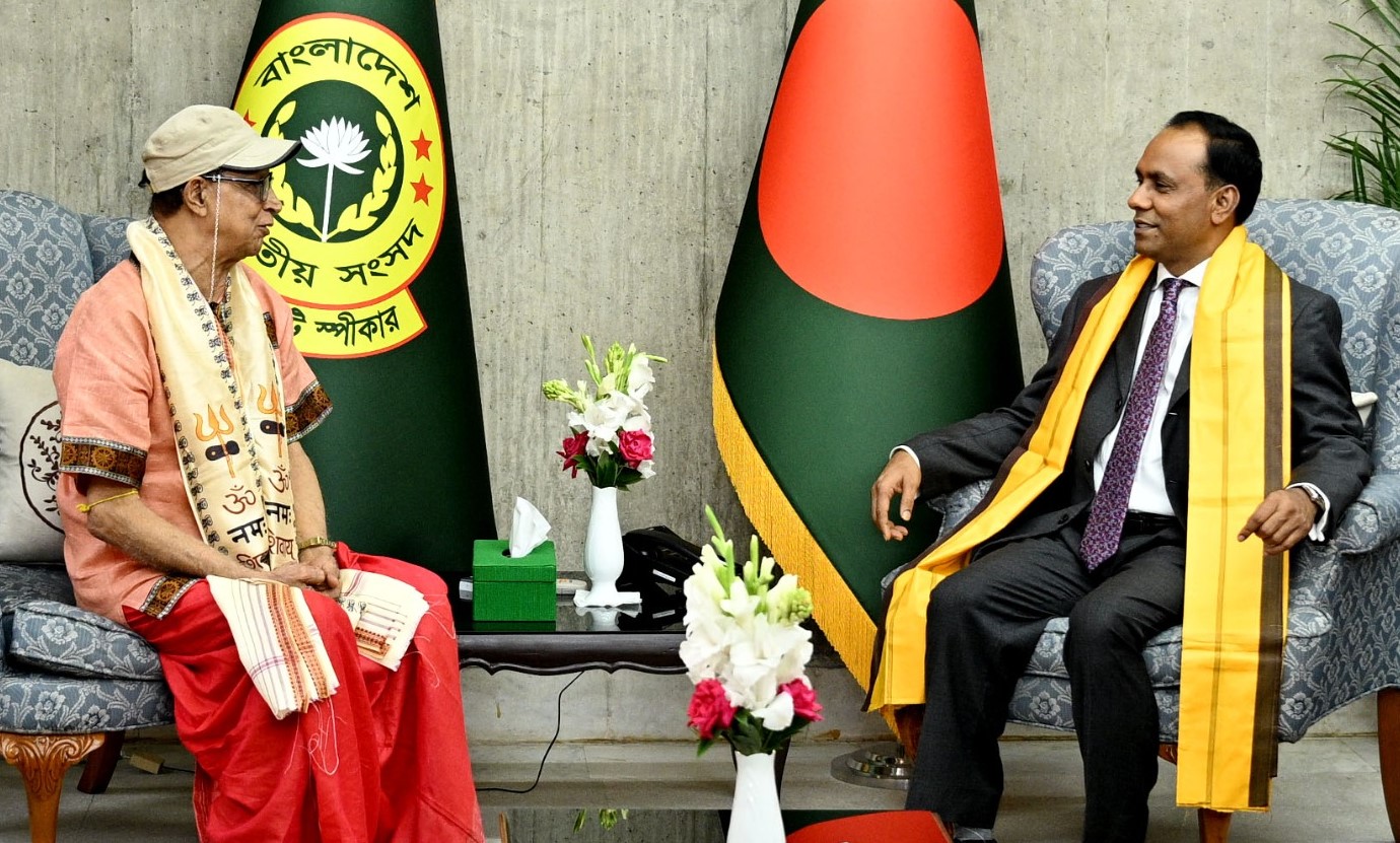 ডেপুটি স্পীকারের সঙ্গে ব্রাহ্মণ পুরোহিত সম্প্রদায়ের সাক্ষাৎ