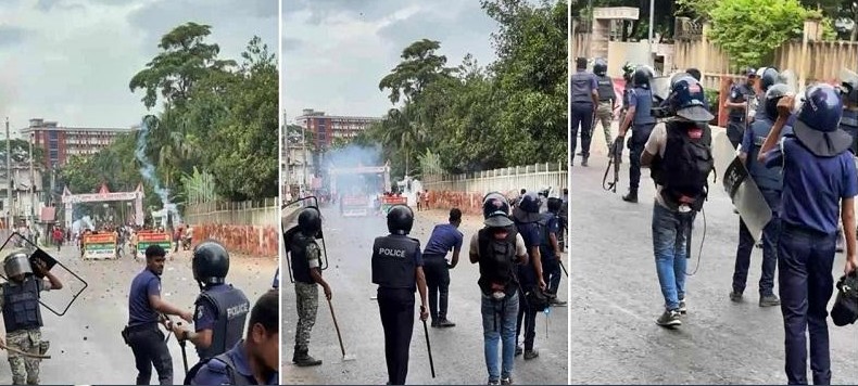 গোপালগঞ্জে এনসিপির সমাবেশ ঘিরে হামলা সংঘর্ষ, নিহত ৪