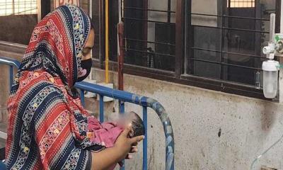 গাংনীতে বাঁশবাগানে কান্নার শব্দ, ফুটফুটে শিশু উদ্ধার
