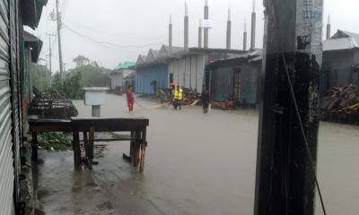 নোয়াখালীতে ২৪ ঘণ্টায় ২৮৫ মি.মি. বৃষ্টিপাত, নিম্নাঞ্চল প্লাবিত