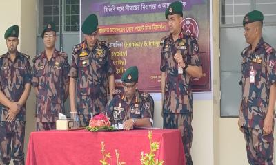 চাঁপাইনবাবগঞ্জে ৫৯বিজিবি’র বিওপি’র উদ্বোধন 
