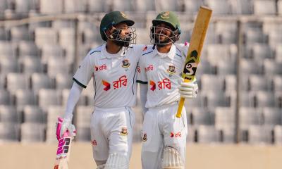 ৫০৯ রানের লক্ষ্য দিলো বাংলাদেশ, মুমিনুলের আক্ষেপ