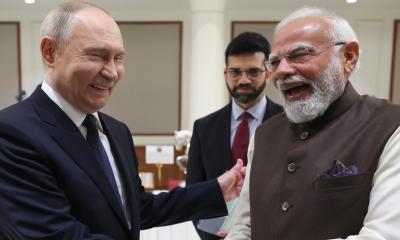 কোনো মাংস নেই, পুতিনকে নৈশভোজে যা যা খাওয়ালো ভারত