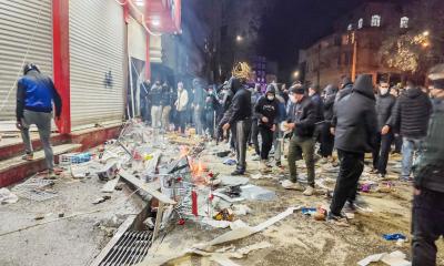 বিক্ষুব্ধ ইরানে নিহত বেড়ে ৪৫