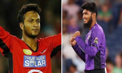 সাকিবের রেকর্ড ভাঙলেন রিশাদ হোসেন