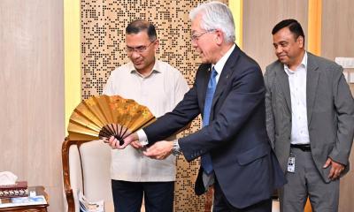 প্রধানমন্ত্রীর সঙ্গে টয়োটা তুশো করপোরেশনের প্রতিনিধিদলের সাক্ষাৎ