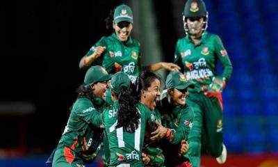 নাটকীয়তার পর নারী বিশ্বকাপের মূলপর্বে বাংলাদেশ