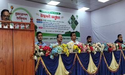 গাইবান্ধায় বৃক্ষরোপণ অভিযান, ৭ দিন ব্যাপি বৃক্ষমেলা শুরু     