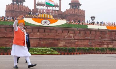 স্বাধীনতা দিবসে ১০৪ মিনিট ভাষণ, রেকর্ড গড়লেন নরেন্দ্র মোদি