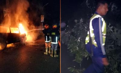 কিশোরগঞ্জে এক রাতে তিন স্থানে নাশকতা