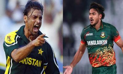 তাসকিন আমার গতির রেকর্ড ভেঙে দিক: শোয়েব আখতার