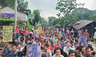 ইউপিডিএফের সমাবেশ থেকে পাহাড়ে ‘পূর্ণ স্বায়ত্তশাসন’ দাবি