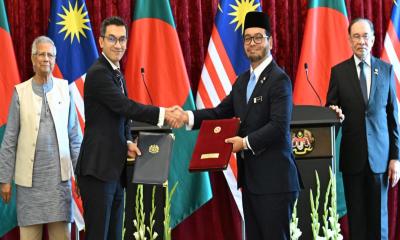 বাংলাদেশ-মালয়েশিয়ার মধ্যে পাঁচ সমঝোতা স্মারক