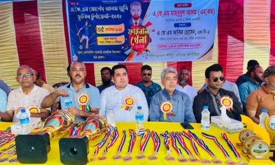 বাঞ্ছারামপুরে মোরশেদ আলম স্মৃতি ফুটবল টুর্নামেন্ট ২০২৫ অনুষ্ঠিত