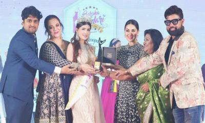 নেপালে সুন্দরী প্রতিযোগিতায় বিজয়ী বাংলাদেশের প্রিয়াঙ্কা চৌধুরী