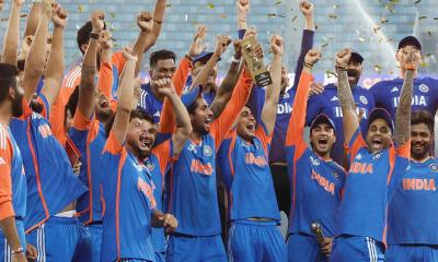 পাকিস্তানকে হারিয়ে নবম শিরোপা জিতল ভারত