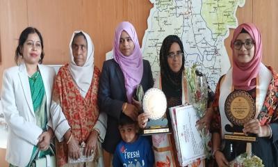 ব্রাহ্মণবাড়িয়ায় রোকেয়া দিবসে ৫ নারী পেলেন ‘অদম্য নারী সম্মাননা’