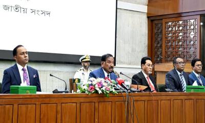 ভারপ্রাপ্ত রাষ্ট্রপতি হলেন স্পিকার হাফিজউদ্দিন