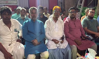 মানিকপুরে পূজামণ্ডপ পরিদর্শনে নূর মোহাম্মদ নাজিম