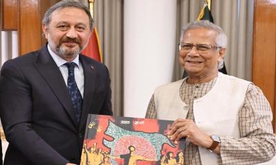 তুর্কি উদ্যোক্তাদের বাংলাদেশে বিনিয়োগের আহ্বান ড. ইউনূসের